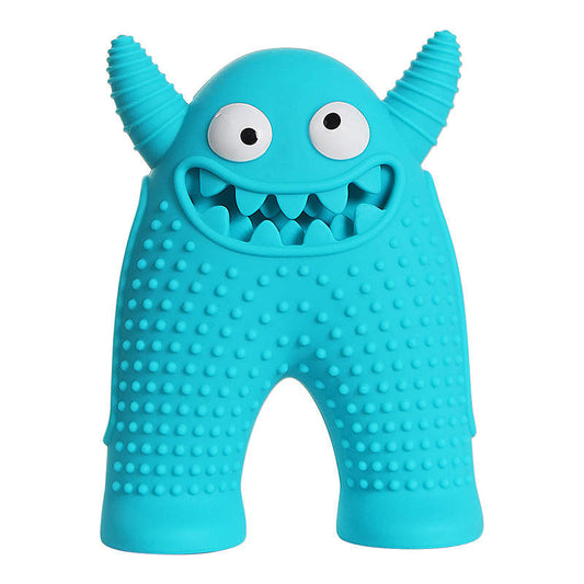 Monster Tough Rubber Chew Toy - Blue