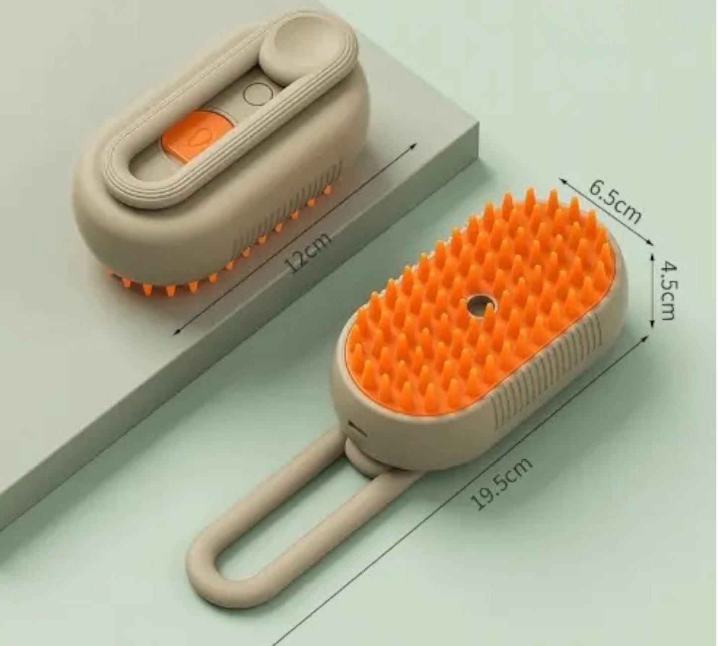 3-in-1 Pet Steam Grooming Brush