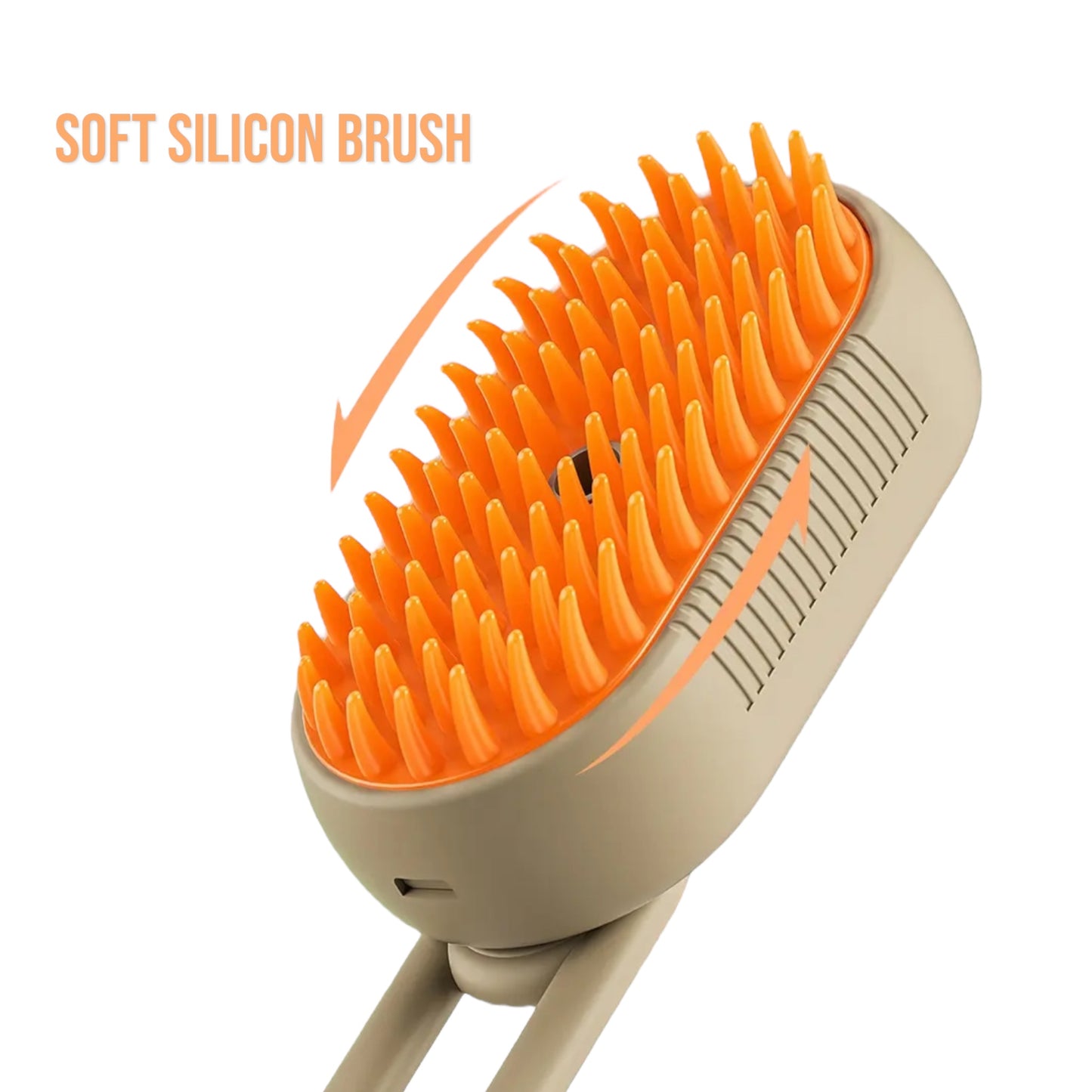 3-in-1 Pet Steam Grooming Brush