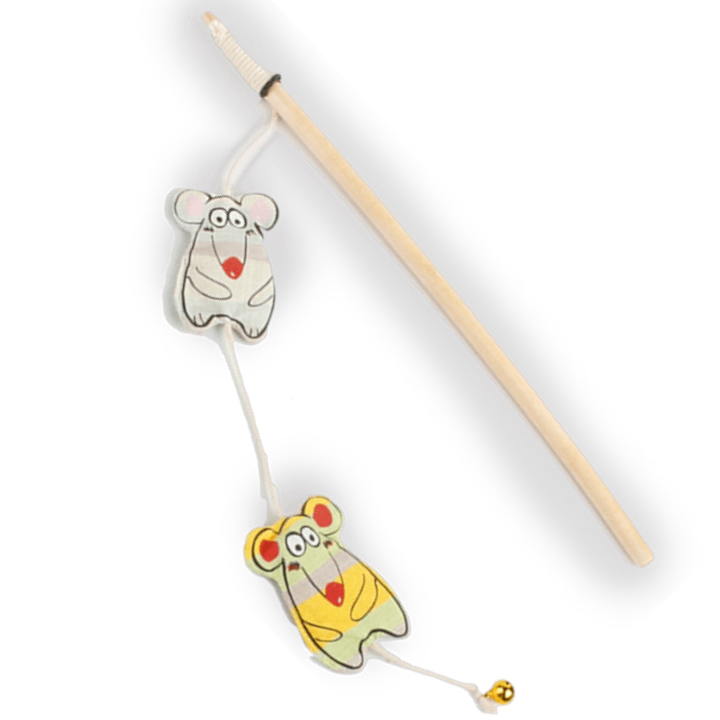 Curious Mice Wand - Cat Toy