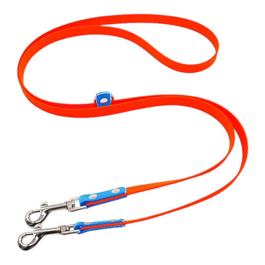 Multifunction Handsfree Leash - Orange/Blue