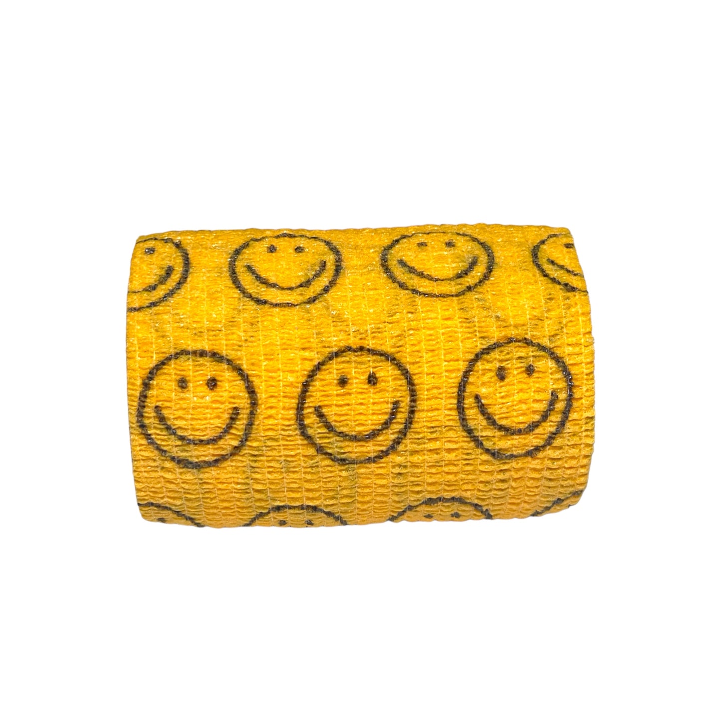 Cover them Paws - Self Adhesive Wraps - Yellow Smiley