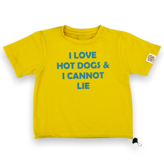 I Love Hotdogs & I Cannot Lie Dog Tee